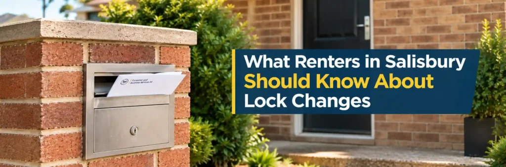 What renters in Salisbury should know about changing locks in rental properties